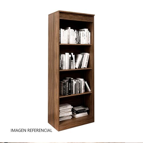 Librero Biblioteca Burdeos Nogal Bonno