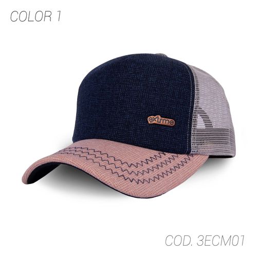 GORRA CON BROCHE UNISEX 3ECM01 EXTRME - 1019758