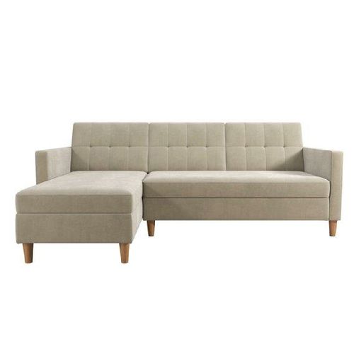 Seccional Collins Izquierdo Beige Alto Hogar
