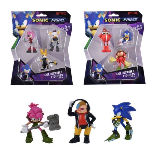 Pack SONIC 7cm Paquete 3un (Modelos Aleatorios)