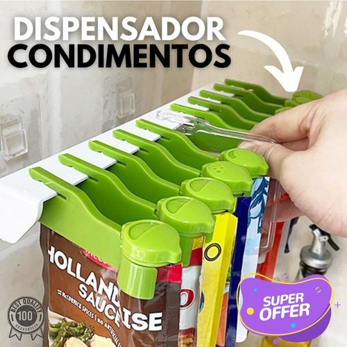 Dispensador de condimentos en bolsa (Incluye tornillos)  (10 und)