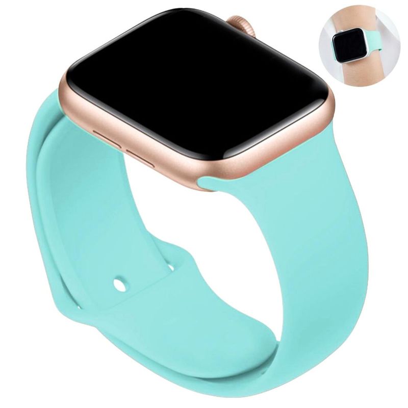 Correa-de-Silicona-para-Apple-Watch-Color-Azul-Mar-de-42-44-45-49mm