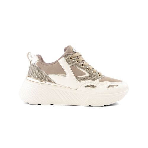 Zapatillas Urbanas para Mujer Via Uno Lz0605-02 Beige