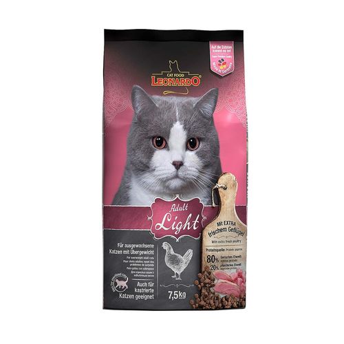 Leonardo Light para Gatos Adultos 7.5 Kg