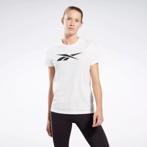 Polo Deportivo para Mujer Reebok 100073063 Blanco