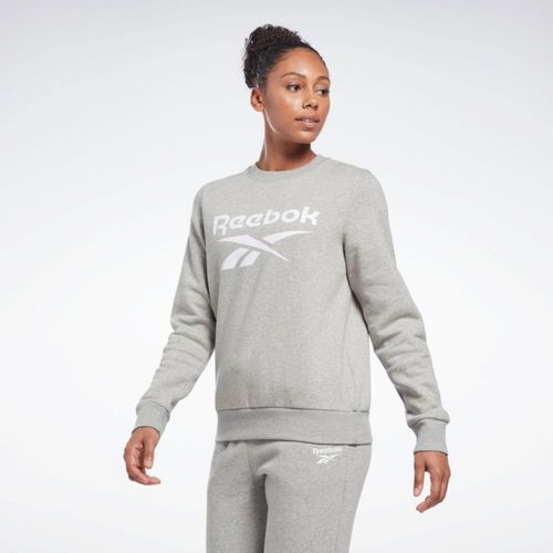 Polerón Deportivo para Mujer Reebok 100012588 Gris