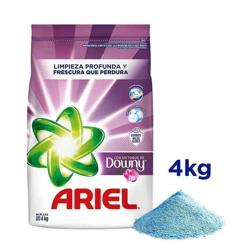 Detergente en Polvo Ariel Toque Downy 4kg