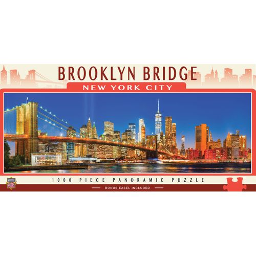 Brooklyn bridge, nyc 1000pcs pano - Masterpieces - Rompecabezas