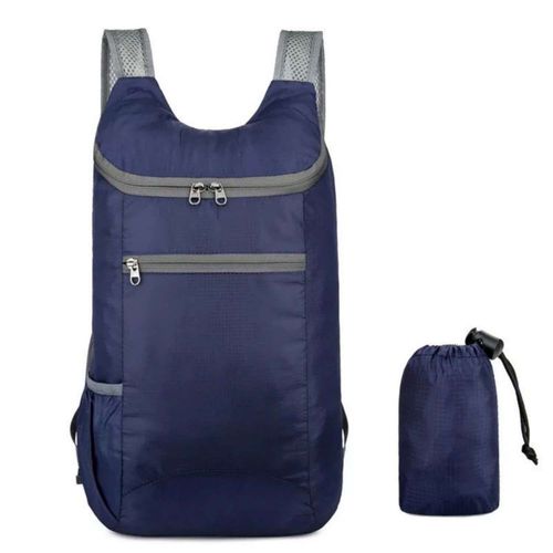 Mochila Impermeable Plegable Cool Bags Azul