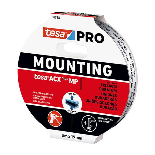 Cinta doble contacto Acx Pro 5mx19mm Tesa