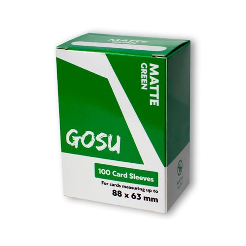 Funda Matte Gosu Standard Mtg - Green - Gosu - Accesorios