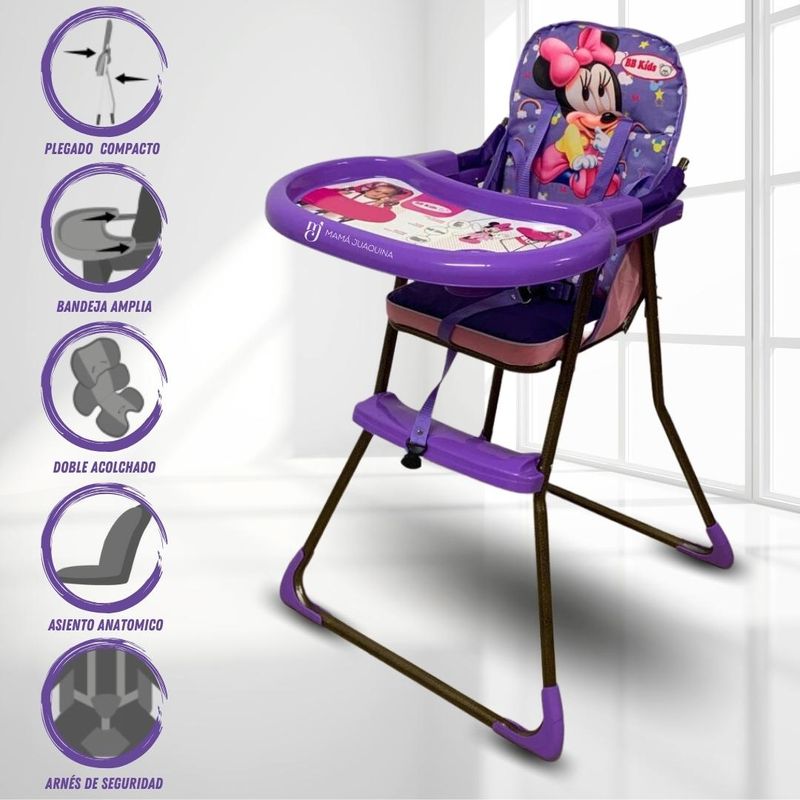 SILLA-DE-COMER-PLEGABLE-«MINNIE»-LILA