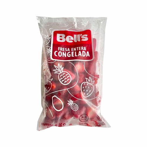 Fresa Entera Congelada BELL'S Bolsa 1kg