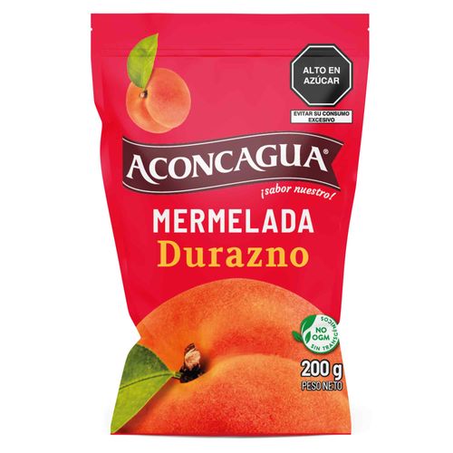 Mermelada de Durazno ACONCAGUA Doypack 200g