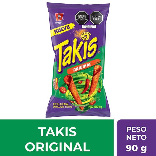 Tortillas de Maíz TAKIS Original Bolsa 90g