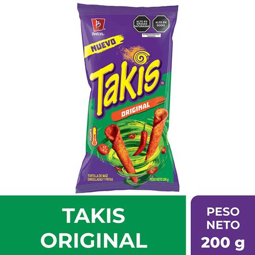 Tortillas de Maíz TAKIS Original Bolsa 200g