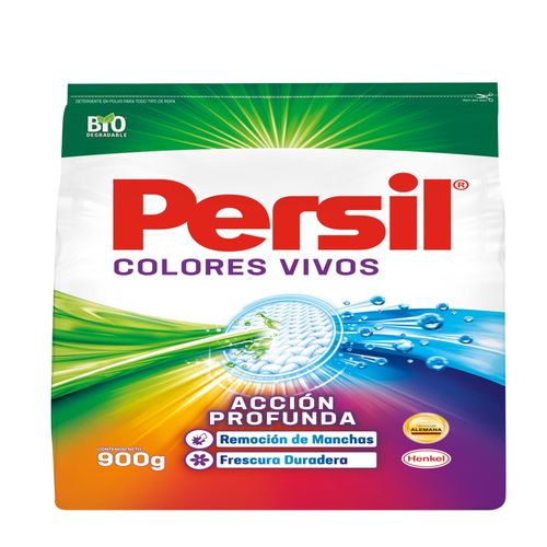 Detergente en Polvo PERSIL Color Bolsa 900g