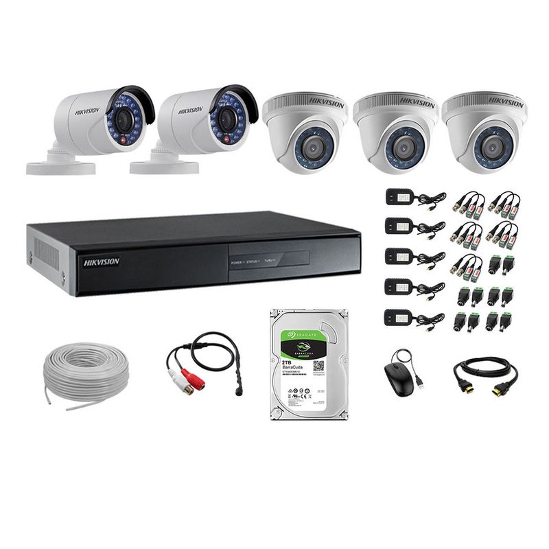 Kit-5-Camaras-de-Vigilancia-Hikvision-Hd-720P-Disco-2Tb-Kit-de-Microfono