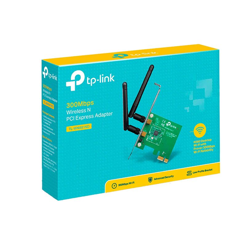 TP-Link-Adaptador-Inalambrico-TL-WN881ND-Para-Pc-Pci-Wifi-300mbps