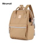 Himawari---Mochila-multibolsillos-porta-laptop-con-USB---Camello