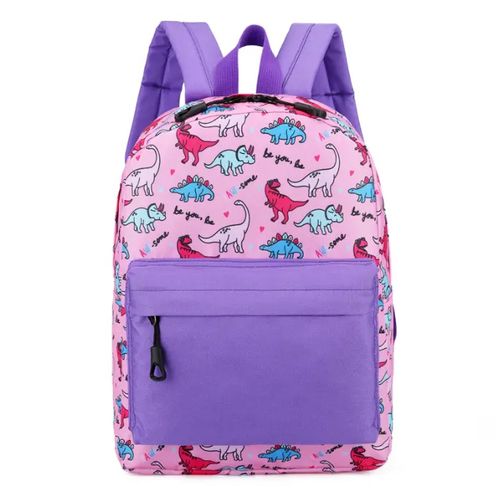 Makeway - Mochila para niño escolar c16 - Morada/Rosa / Talla única