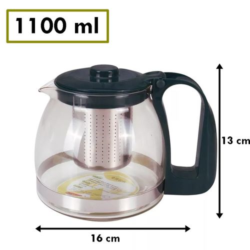 JARRA INFUSORA DE 1.1 LITROS (Para te, cafe, infusiones, etc..)