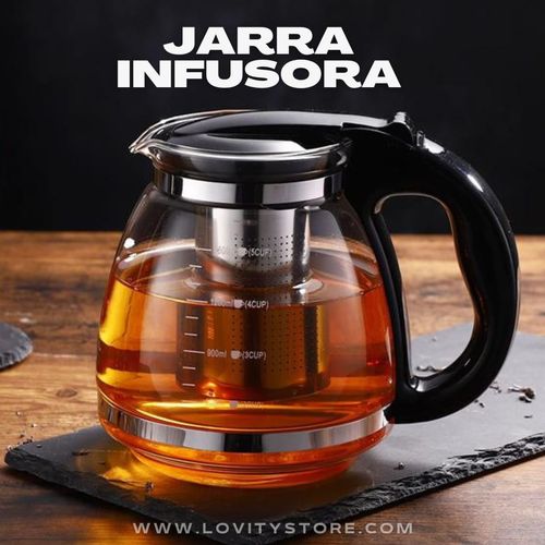 JARRA INFUSORA DE 1.5 LITROS (Para te, cafe, infusiones, etc)