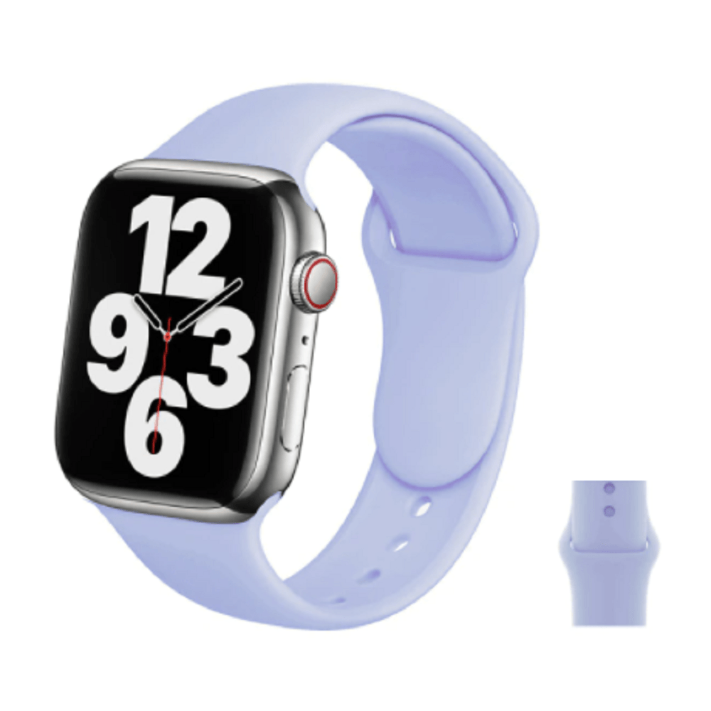 CORREA DE SILICONA GRIS PARA APPLEWATCH Y SMARTWATCH 42-44-45-49 MM  GENERICO