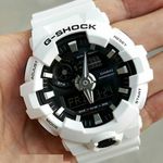 Reloj-Casio-G-Shock-GA700-7A-Digital-Analogico-Luz-Led-Acuatico-Blanco