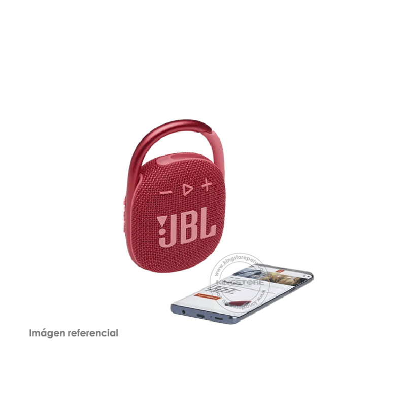 Parlante-JBL-CLIP-4-Bluetooth-Rojo