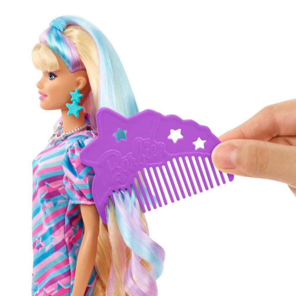 Barbie con cheap vestido de estrellas