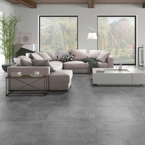 Piso Cementicio District Grey Mate 60x60 1.82m2