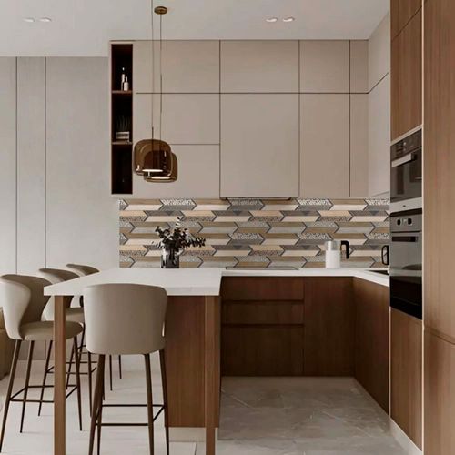 Pared Mood Brown Mix Brillo 30x60cm 1.62m2