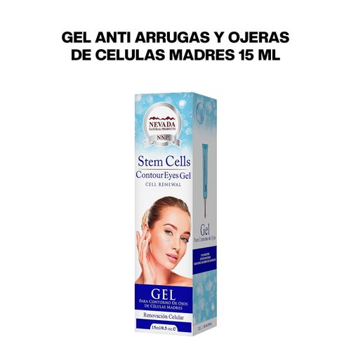 Gel anti arrugas y ojeras de celulas madres 15 ml