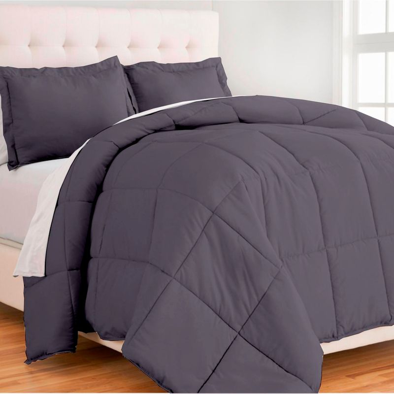 Edredon-2-Plazas-con-Fundas-de-Almohada-de-Algodon-Gris-Basalto