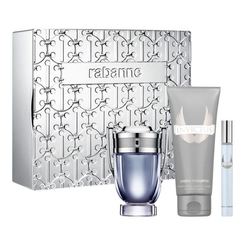 Invictus EDT 100ML + Shower Gel 100ML + Travel Spray 10ML Paco Rabanne 65195272