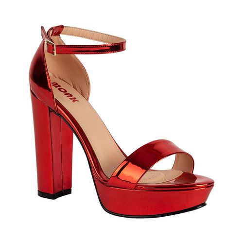 SANDALIAS MONK VANNIA MKMS-0001 - ROJO