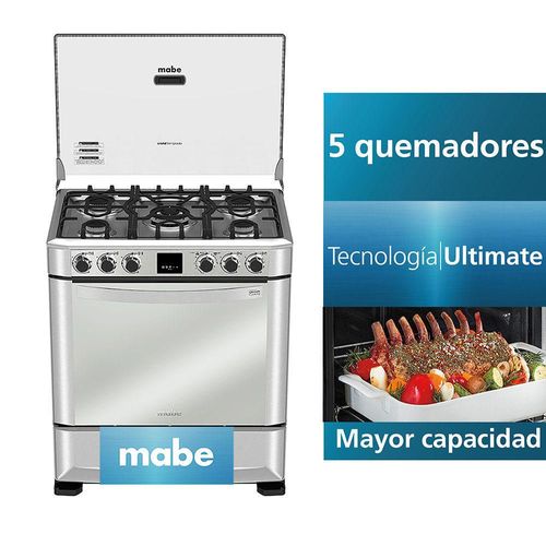 Cocina Mabe Panel Digital Touch CMP7670FX0 5 Hornillas