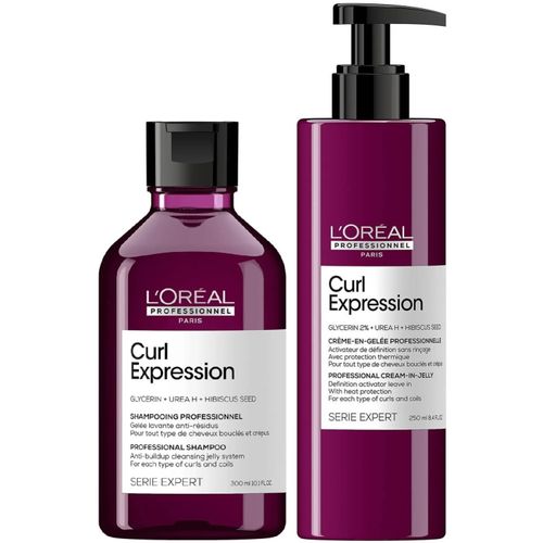 Shampoo en Gel 300ml + Gel Rizos y Ondas LOreal Curl Expression