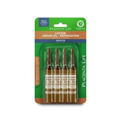 Locion Argan Oil Placenta Life 13ml Blister x 4 Unid