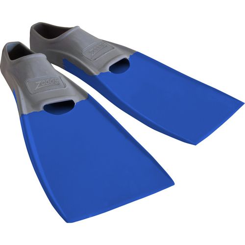 Aleta de Natación Zoggs Long Blade Rubber Fin Azul Marino 41-42