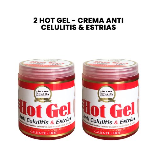 2 Hot Gel - Crema Anti Celulitis & Estrias