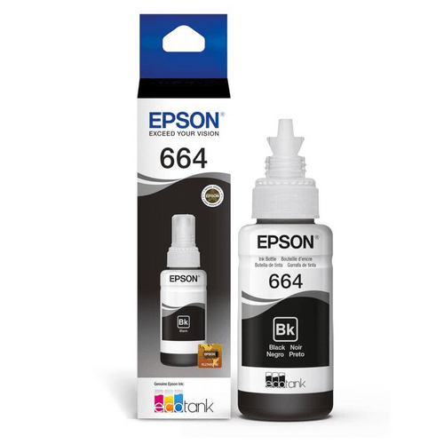 Tinta Original Negro T664 EPSON impresoras