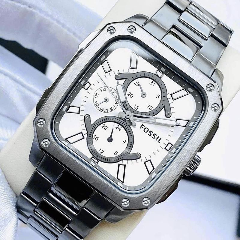 Reloj-Fossil-Inscription-BQ2657-Multifuncional-Acero-Inoxidable-Gris-Gunmetal