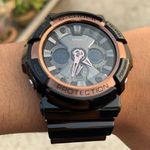 Reloj-Casio-G-Shock-GA200RG-1A-Analogico-Digital-Luz-Led-Resina-Negro