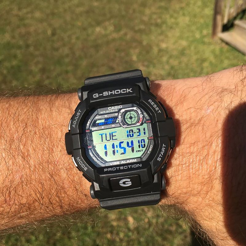Reloj-Casio-G-Shock-GD350-1-Digital-Luz-LED-Vibrador-Acuatico-Resina-Negro