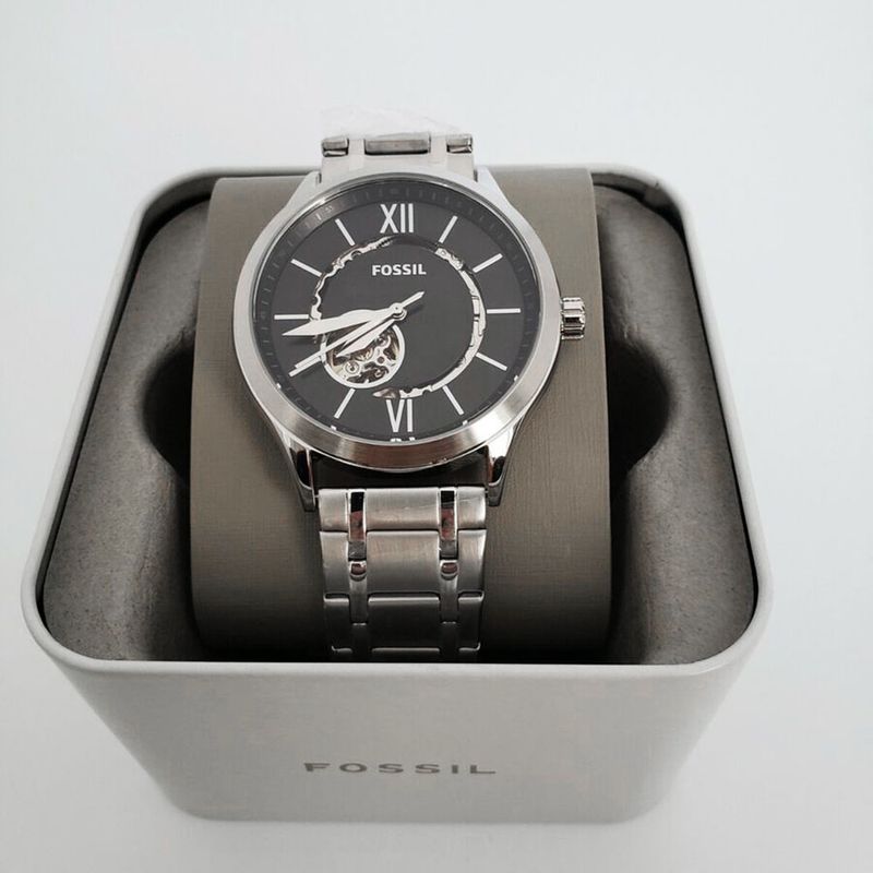 Reloj fossil automatico online negro