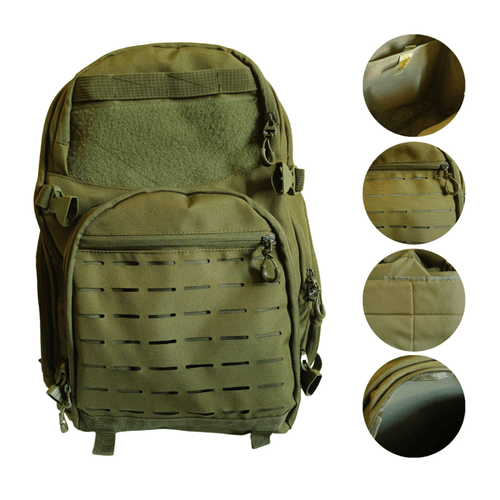 MOCHILA MILITAR 50L TÁCTICA CAMPING EJÉRCITO MARINA - UNISEX VERDE