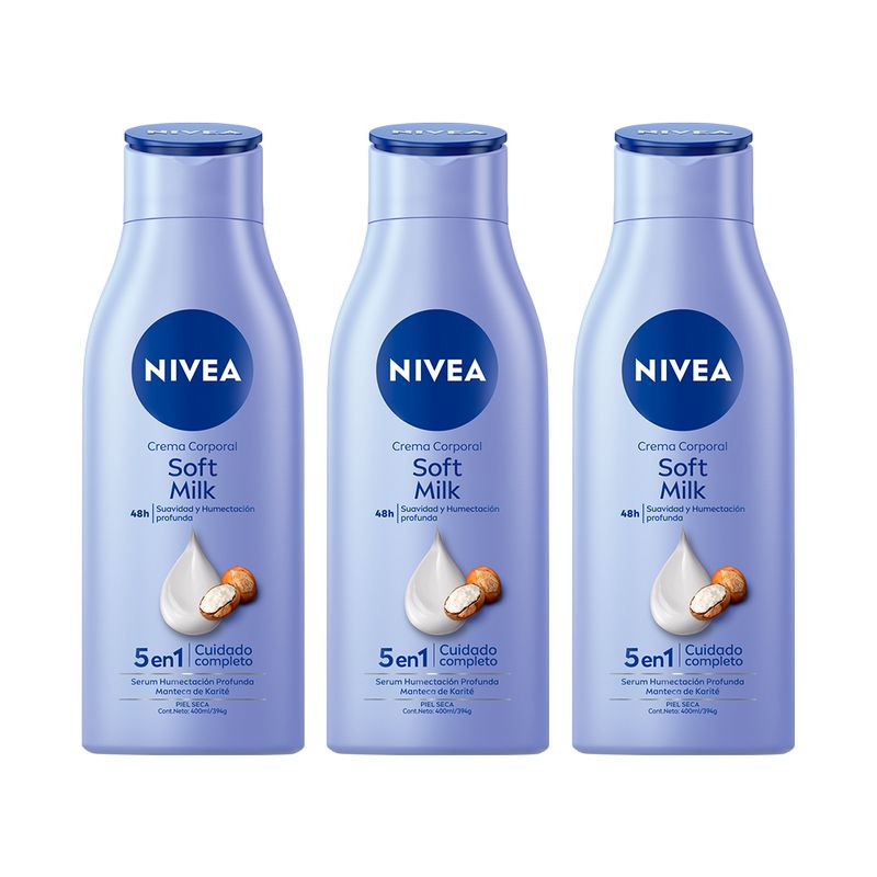 Crema-Corporal-NIVEA-Soft-Milk--Piel-Seca----Frasco-400ml--x3-