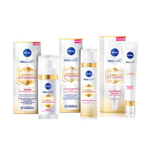Luminous Tratamiento: Cellular Luminous Anti Manchas Serum 30ML + Contorno de Ojos 15ml